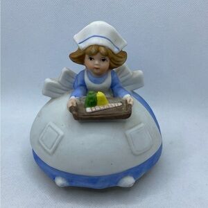 Vintage Music Box Nurse “You Light Up My Life” song.